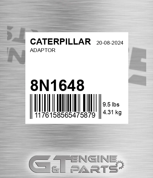 8N1648 Adaptor for CATERPILLAR