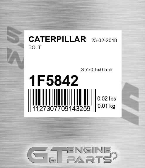 1F-5842 Bolt for CATERPILLAR