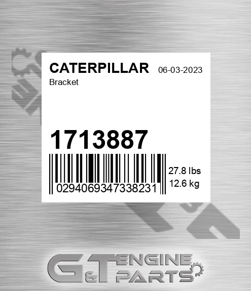 1713887 Bracket for CATERPILLAR