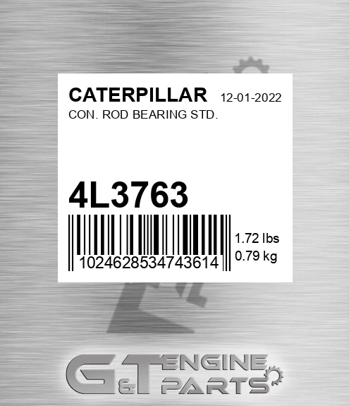 4L-3763 Con. Rod Bearing Std.