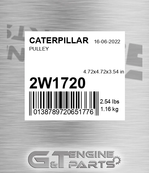 2W-1720 Pulley