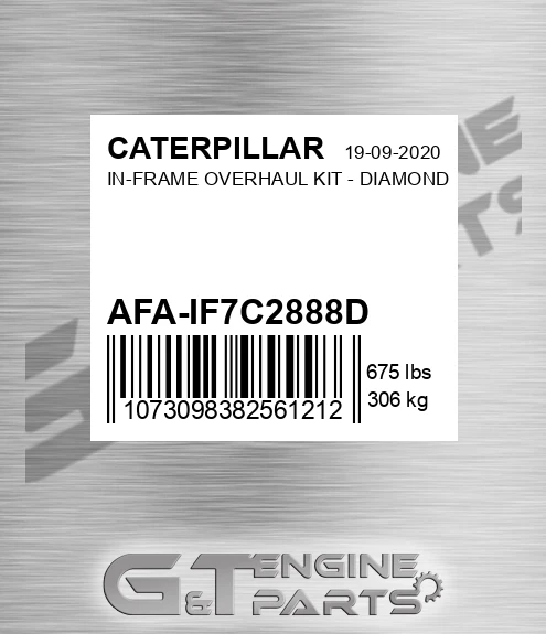 AFA-IF7C2888D In-frame Overhaul Kit - Diamond