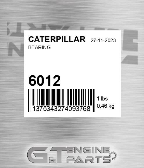 6012 Bearing for CATERPILLAR