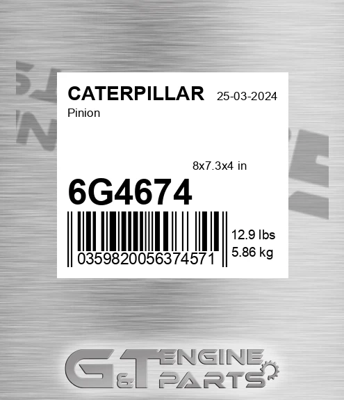 6G4674 Pinion