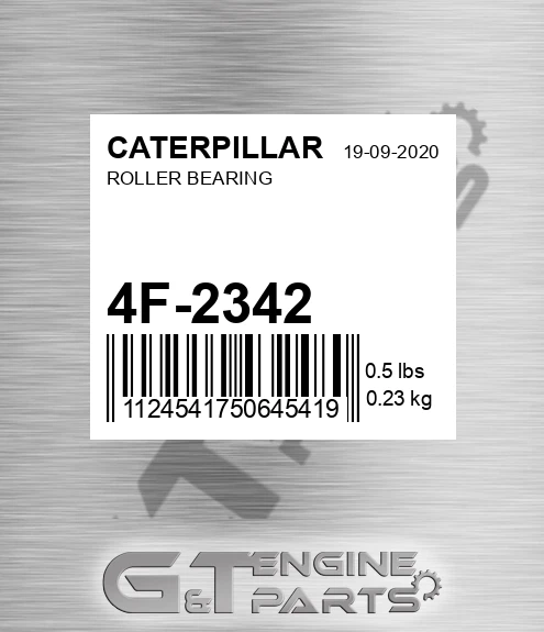 4F-2342 Roller Bearing