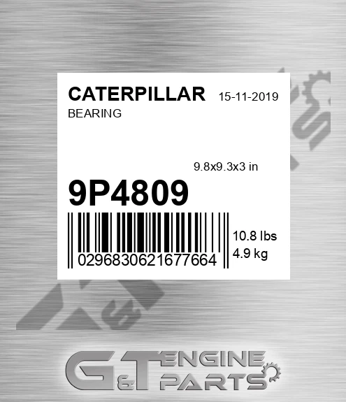 9P4809 Bearing for CATERPILLAR