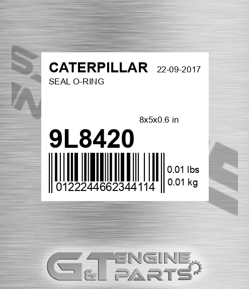 9L-8420 Seal O-ring for CATERPILLAR