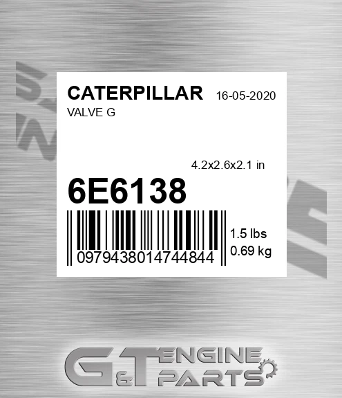 6E6138 Valve G