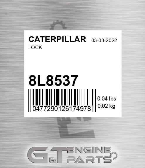 8L8537 Lock
