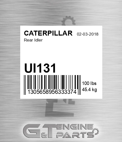 UI131 Rear Idler for CATERPILLAR