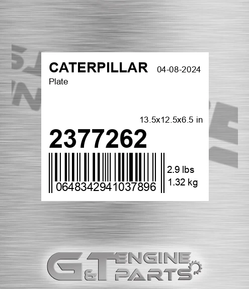 2377262 Plate