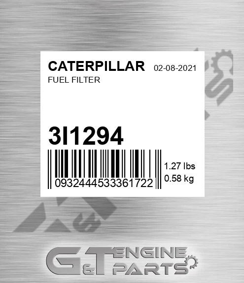 3I-1294 Fuel Filter for CATERPILLAR