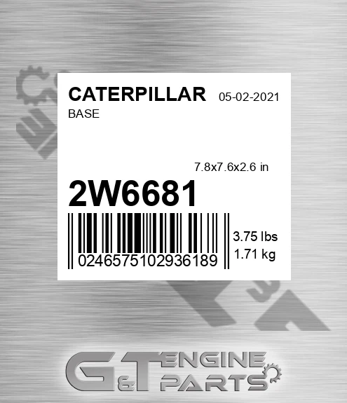 2W-6681 Base for CATERPILLAR