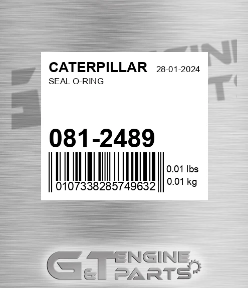 081-2489 Seal O-ring
