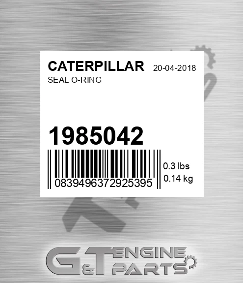 198-5042 Seal O-ring for CATERPILLAR