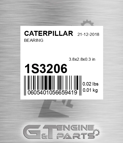 1S3206 Bearing for CATERPILLAR