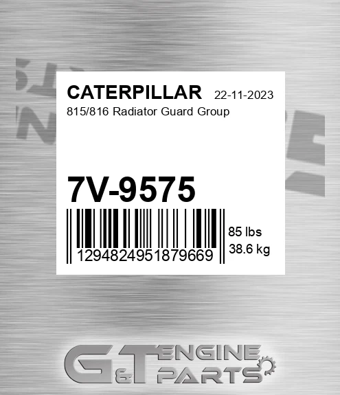 7V-9575 815/816 Radiator Guard Group for CATERPILLAR