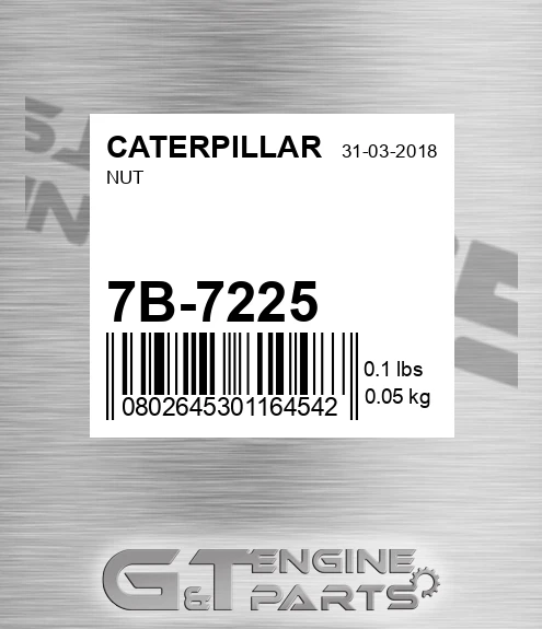 7B-7225 Nut