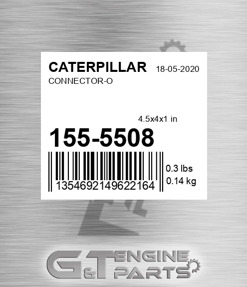 155-5508 Connector for CATERPILLAR