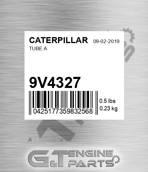 9V4327 Tube A