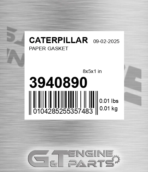 394-0890 Paper Gasket for CATERPILLAR