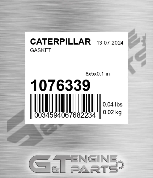 107-6339 Gasket