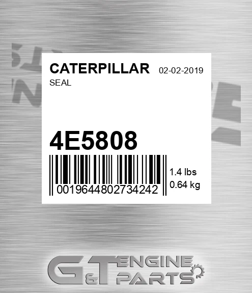 4E5808 CATERPILLAR Seal