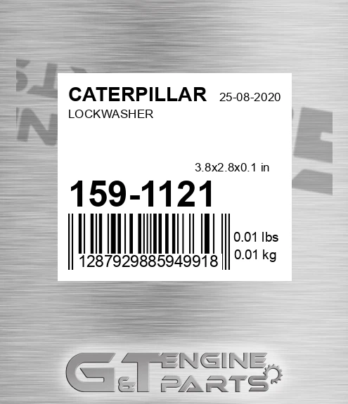 159-1121 Lockwasher for CATERPILLAR