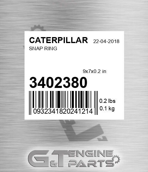 340-2380 Snap Ring