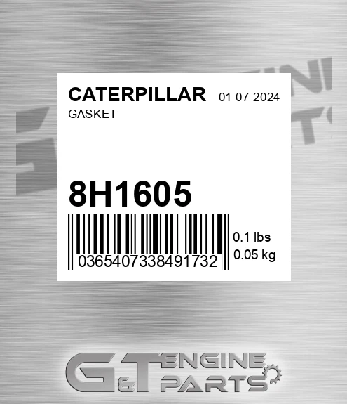 8H1605 Gasket