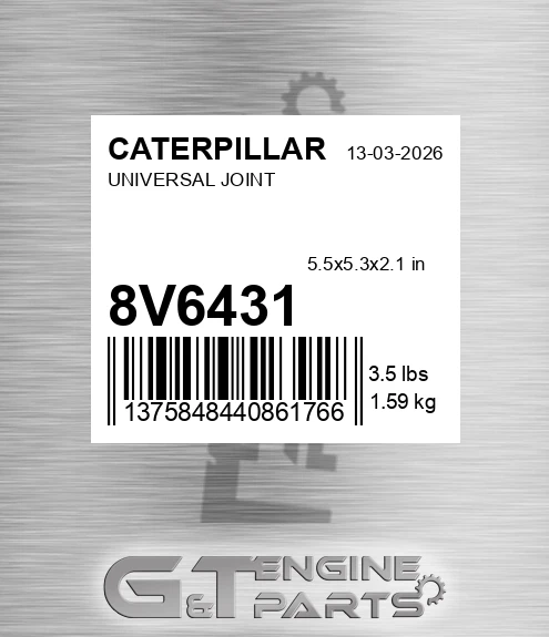 8V-6431 Universal Joint