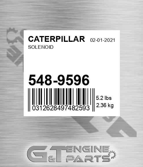 5489596 Solenoid for CATERPILLAR