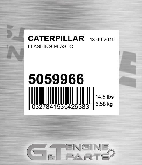 505-9966 Flashing Plastc
