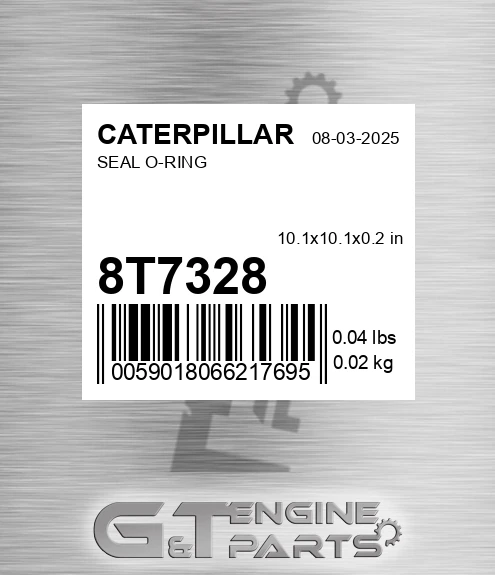 8T-7328 Seal O-ring for CATERPILLAR