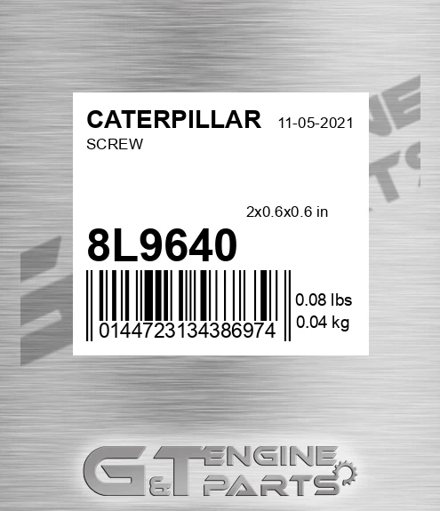 8L9640 Screw