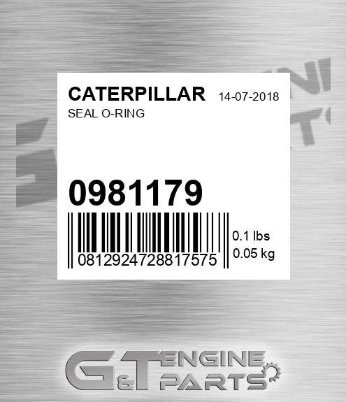 098-1179 Seal O-ring