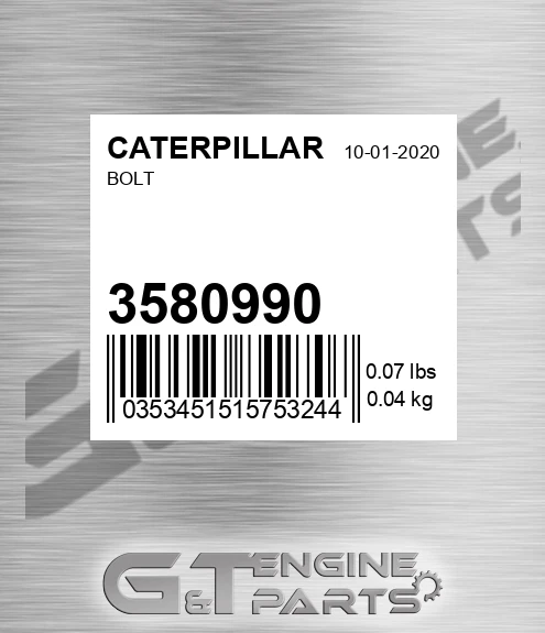 358-0990 Bolt for CATERPILLAR