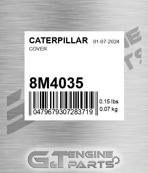 8M-4035 Cover for CATERPILLAR