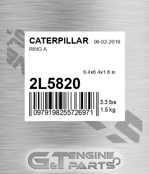 2L5820 Ring A for CATERPILLAR