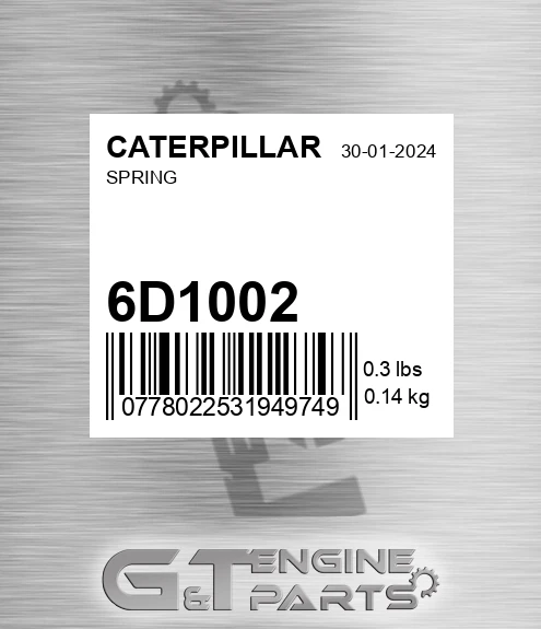 6D1002 Spring