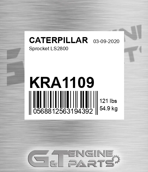 KRA1109 Sprocket Ls2800 for CATERPILLAR