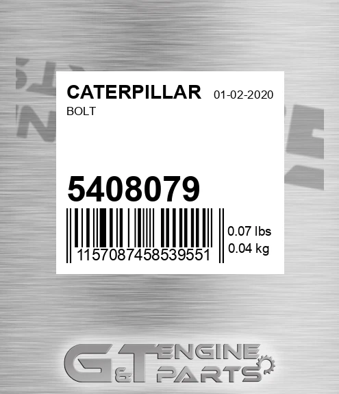540-8079 Bolt for CATERPILLAR