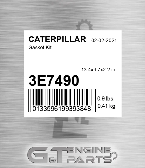 3E7490 Gasket Kit