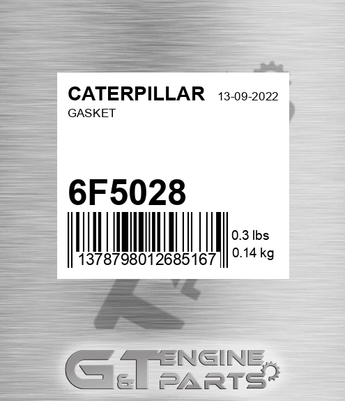 6F5028 Gasket