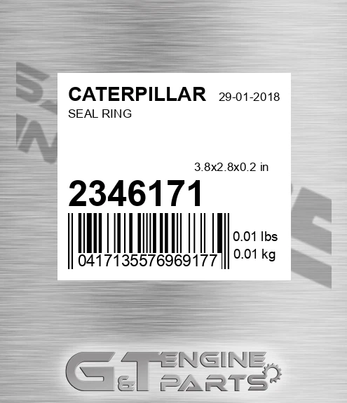234-6171 Seal Ring for CATERPILLAR
