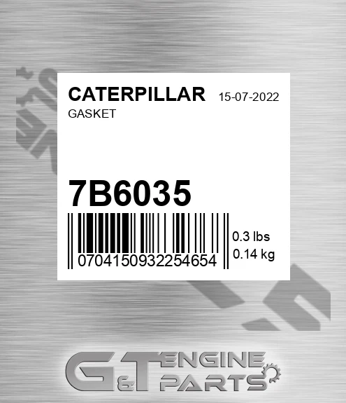 7B-6035 Gasket