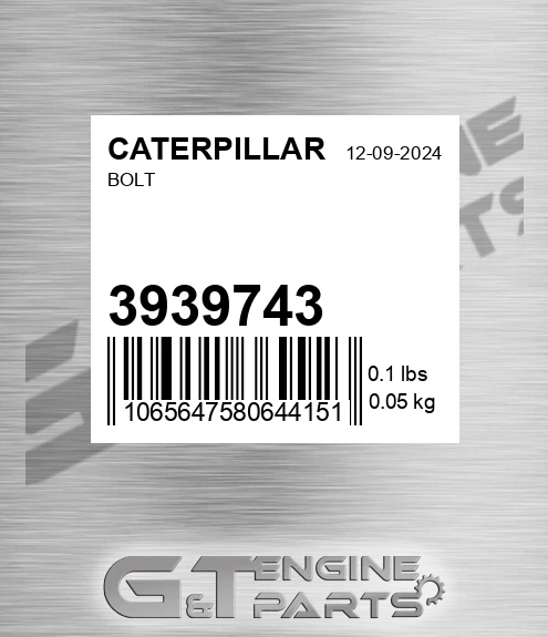 393-9743 Bolt