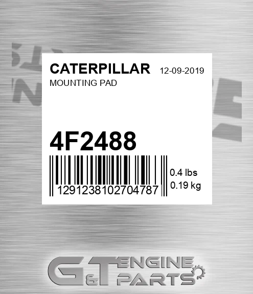 4F2488 Mounting Pad for CATERPILLAR
