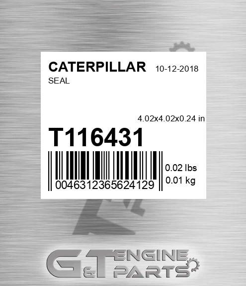 T116431 Seal