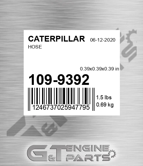 109-9392 Hose for CATERPILLAR